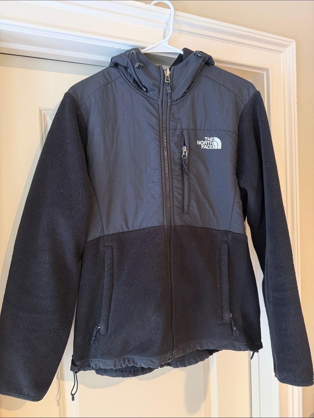 The North Face Women’s Black Hooded Fleece Jacket